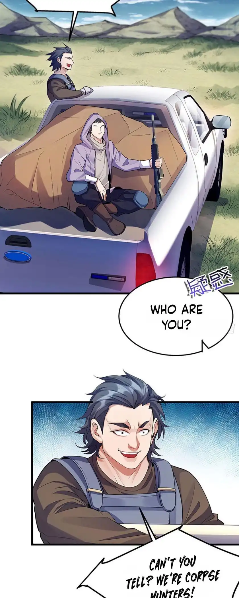 In a post – apocalyptic world, I'll become the richest man ever! Chapter 4 5